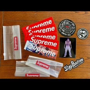 Supreme Sticker and Ziploc Pack